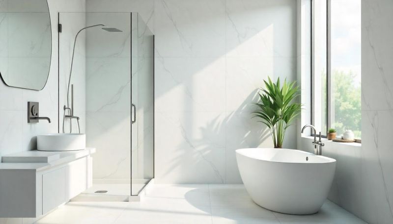 Freestanding Oval Bathtub